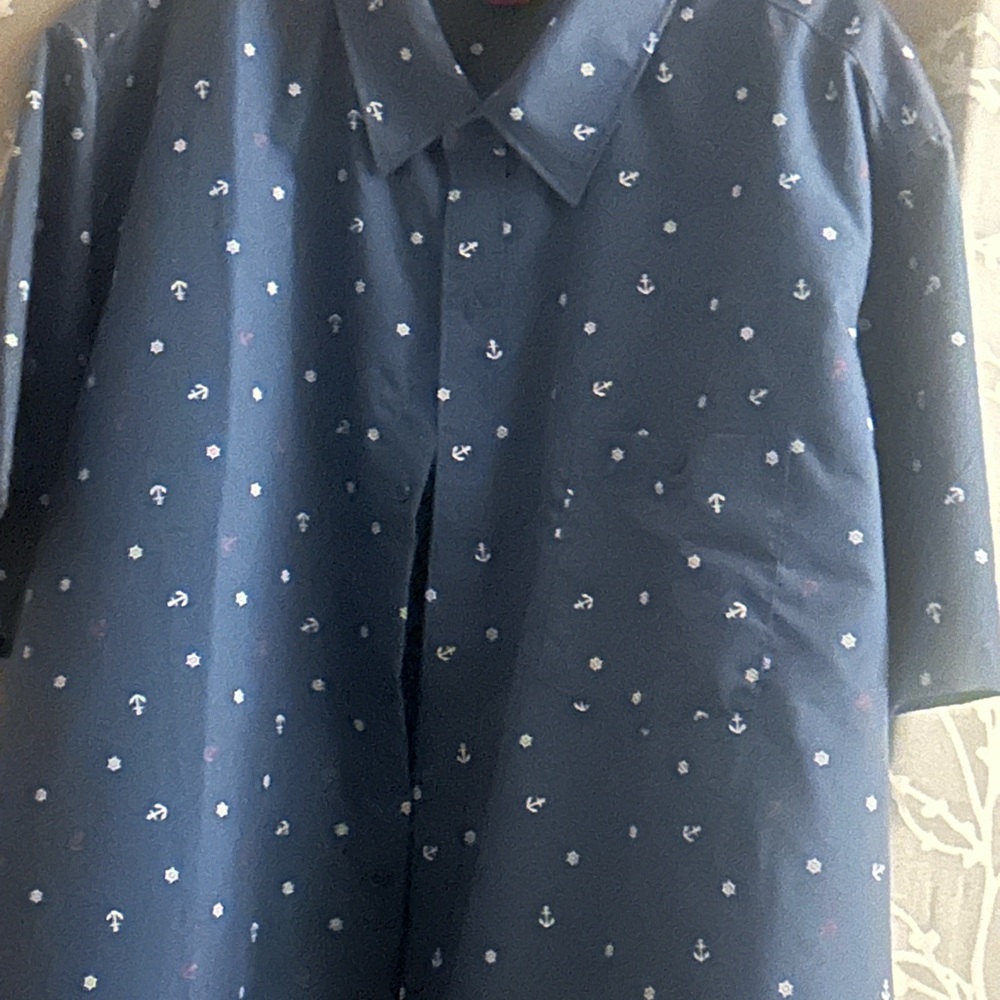 Montage button down shirt